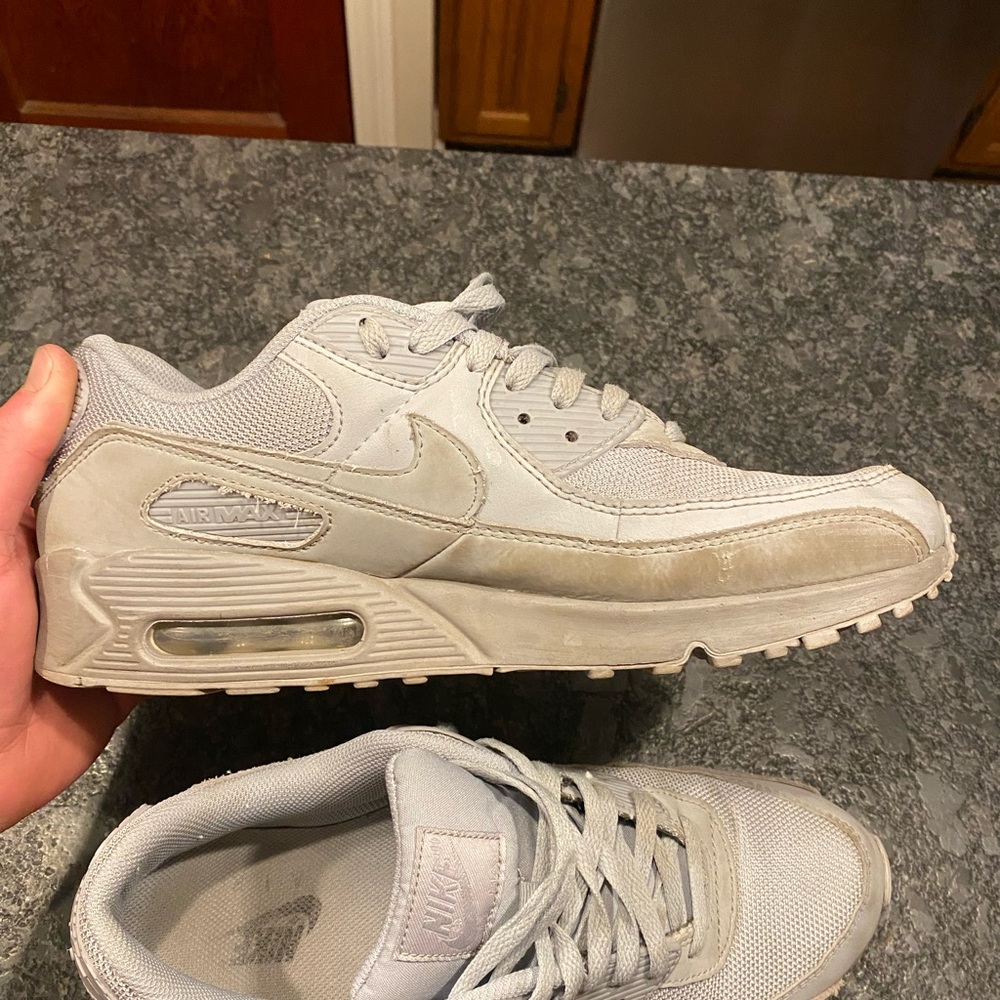 Nike Gray Air Max 90 Sneakers
